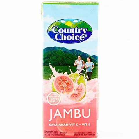 COUNTRY CHOICE GUAVA 6 X 250 ML